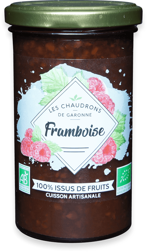 100% issus de fruit framboises bio - 1