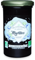 100% issus de fruit myrtilles bio - 1
