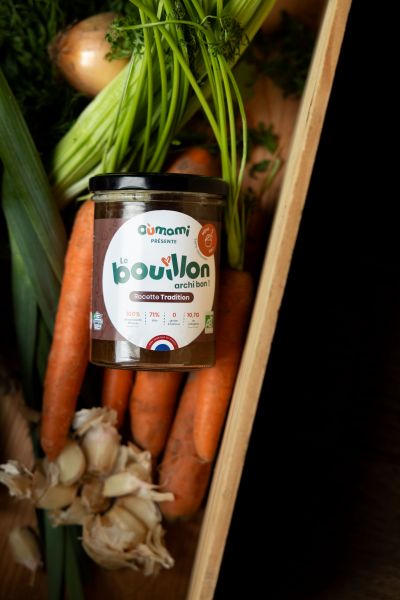 Bouillon d'os tradition bio (2.9g de collagène/100mL) - 2