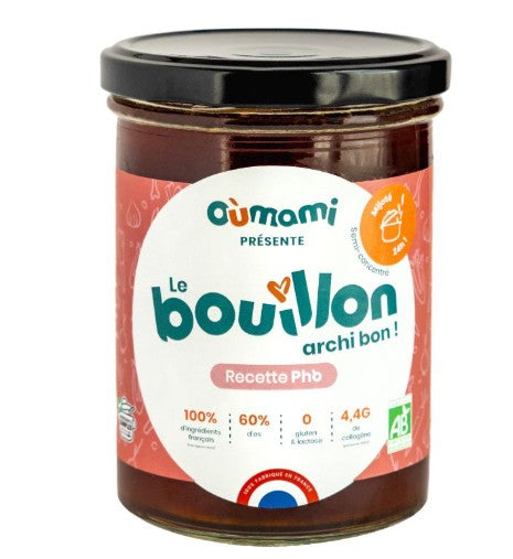 Bouillon d'os pour phô bio (1.19g de collagène/100mL) - 1