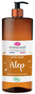 Emma Noël -- Savon alep bio liquide - 1 L