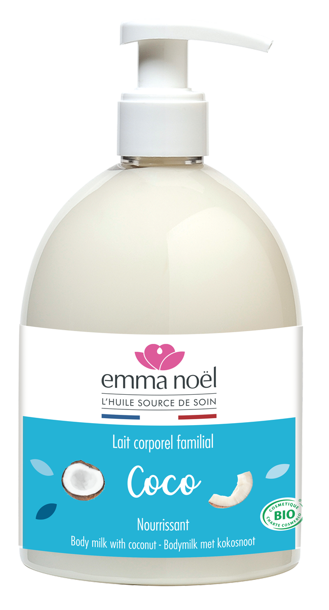Emma Noël -- Lait corporel coco bio - 500 mL