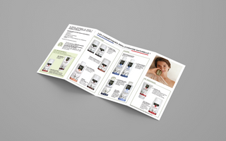 Naturaloé -- Lot de 20 dépliants multigamme (pour clients)