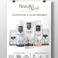 Naturaloé -- Poster a4 et stop rayon toute gamme cosmétique
