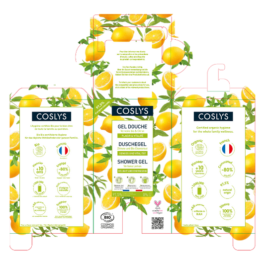 Coslys -- Casquette pour le gel douche verveine-citron 10 kg