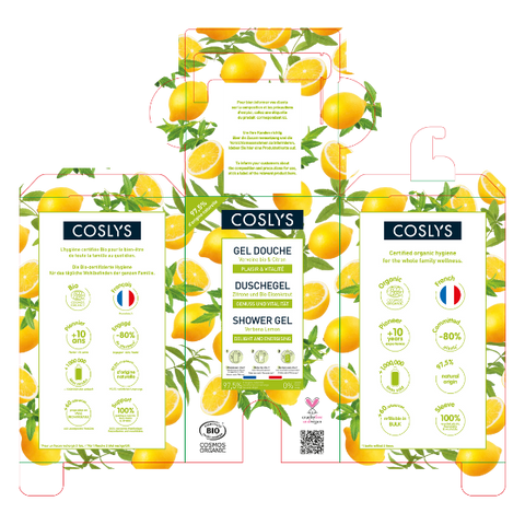 Coslys -- Casquette pour le gel douche verveine-citron 10 kg