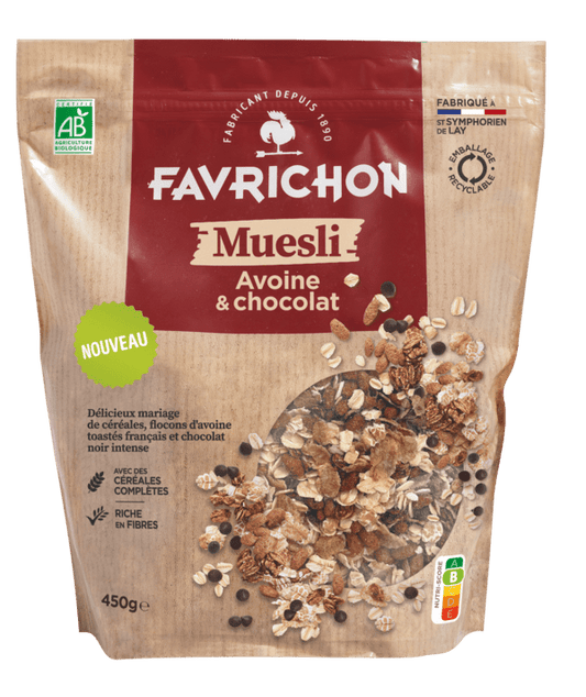 Favrichon -- Muesli avoine chocolat - 450g