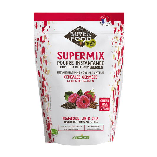 Germline -- Supermix framboise, lin & chia bio - 350 g