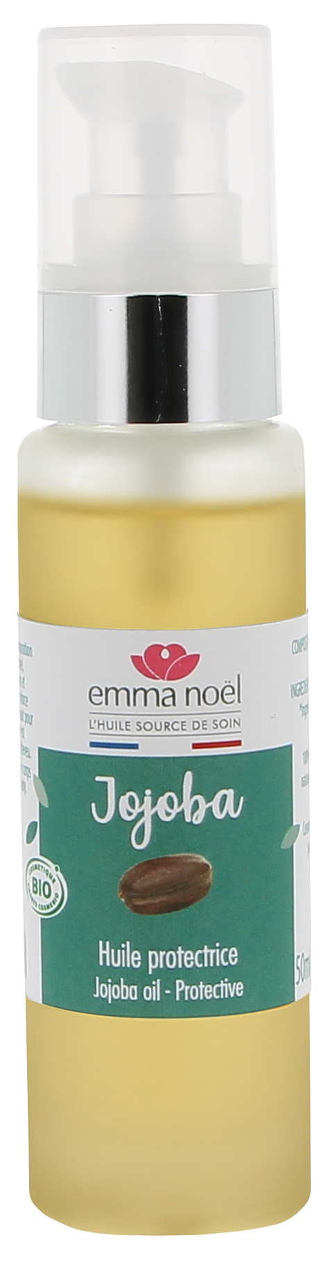 Emma Noël -- Huile vierge de jojoba bio - 50 mL