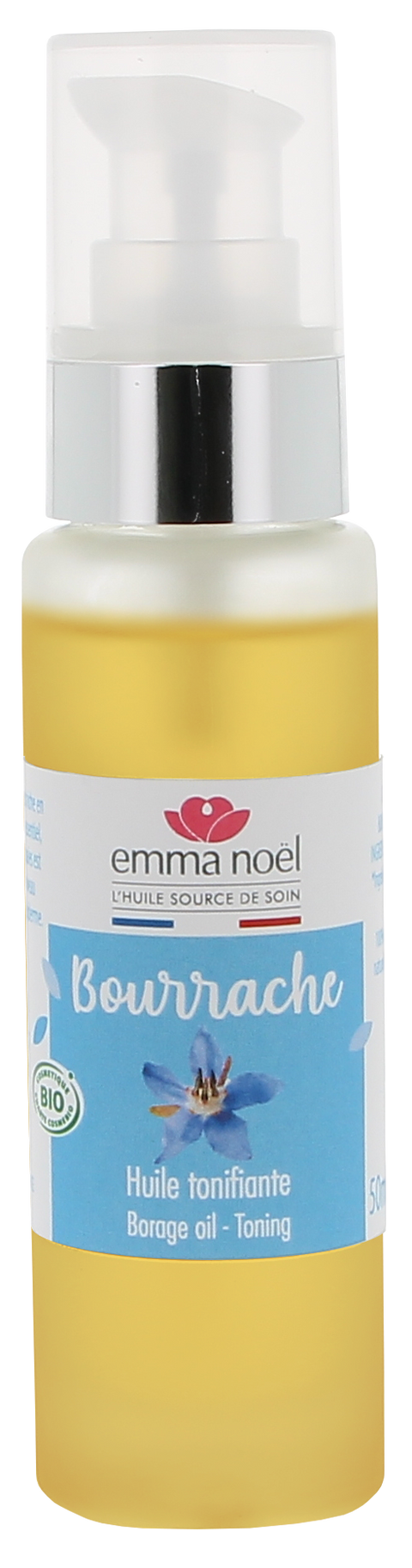 Emma Noël -- Huile vierge de bourrache bio - 50 mL
