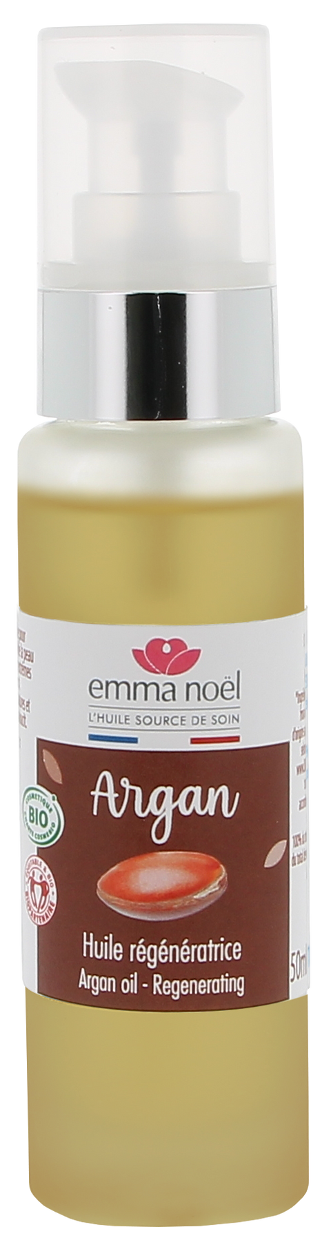 Emma Noël -- Huile vierge d'argan bio - 50 mL