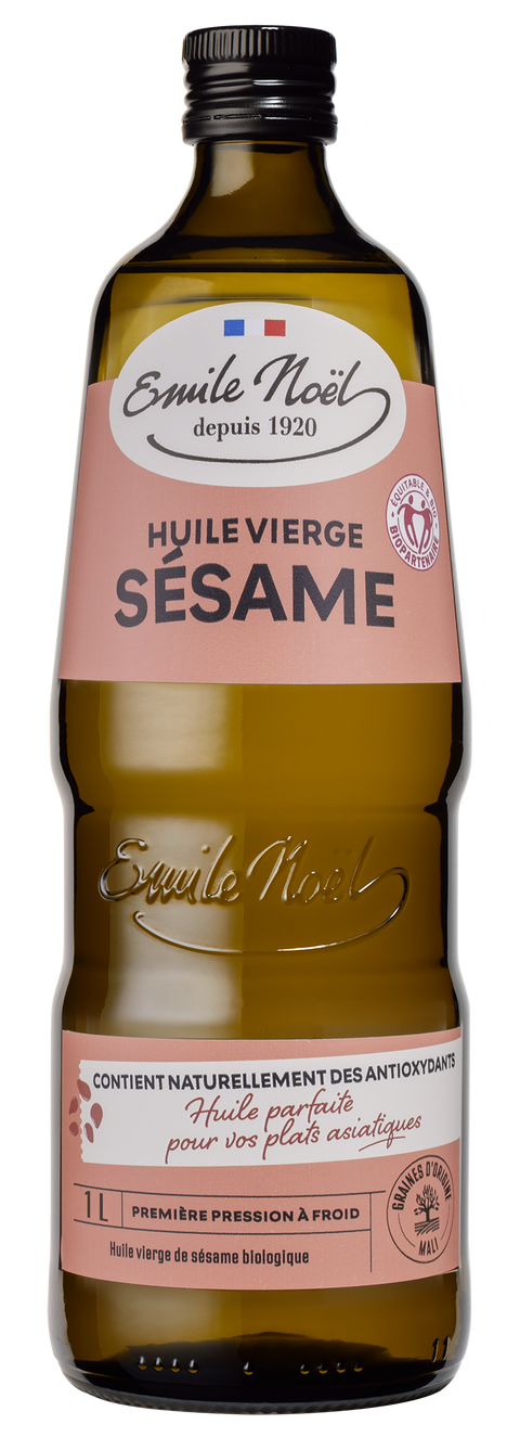Émile Noël -- Huile vierge de sésame bio équitable - 1 l