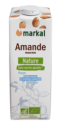 Markal -- Boisson végétale amande bio - 1 L x 8