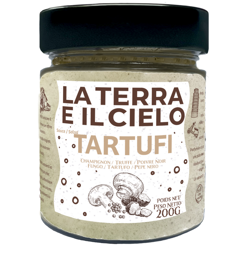 Senfas -- Pré-commandes Noël sauce tartufi à la truffe bio - 200 g