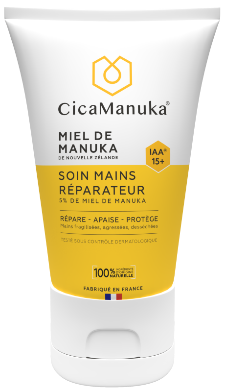 CicaManuka -- soin mains réparateur 5% de miel de manuka iaa15+  - 50 mL