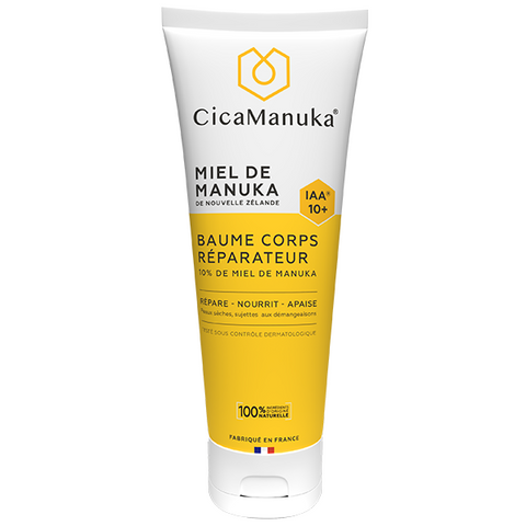 CicaManuka -- baume corps réparateur 10% de miel de manuka iaa10+ - 200 mL