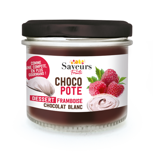 Saveurs & Fruits -- DDM 07.06.2025 Spécialité framboise chocolat blanc bio - 120 g