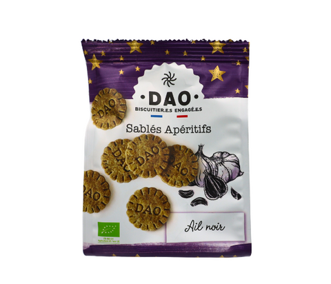 Dao -- sablés ail noir bio - 100 g