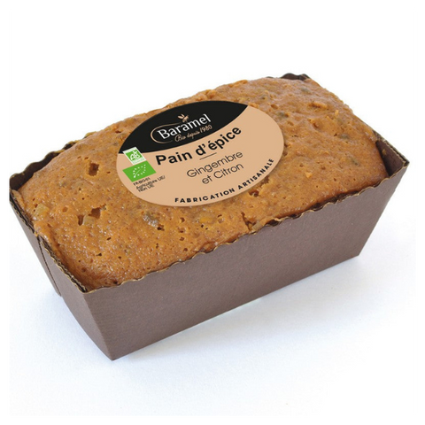 Baramel -- Pré-commandes noël Pain d'épice au gingembre et zestes de citron bio - 300 g