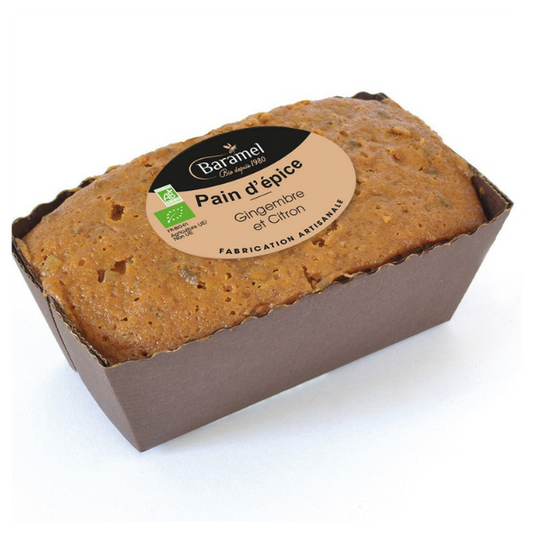 Baramel -- Pré-commandes noël Pain d'épice au gingembre et zestes de citron bio - 300 g
