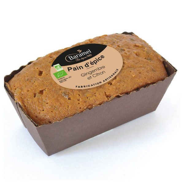Baramel -- Pré-commandes noël Pain d'épice au gingembre et zestes de citron bio - 300 g