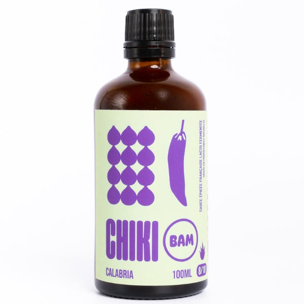 Chiki Bam -- Sauce piquante bio Calabria (intensité 8/10) - 100 mL