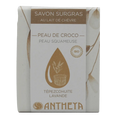 Antheya -- Savon à froid surgras au lait de chèvre - Peau de Croco (bande papier) - 100 g