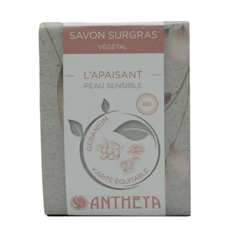 Antheya -- Savon à froid surgras - l'apaisant - 100 g