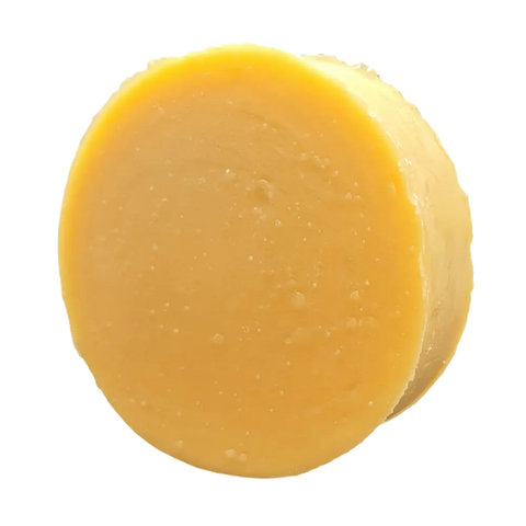 Antheya -- Après-shampoing solide lait de chèvre/citron/patchouli - brillance (bande papier) - 90 g