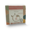 Antheya -- Savon à froid surgras végétal visage - exfoliant à la rose de damas (bande papier) - 90 g