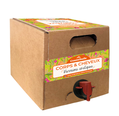 Cosmébulle -- Corps & cheveux verveine exotique (bib format familial) - 3 L