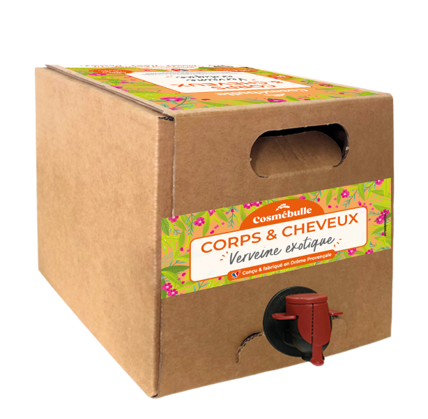 Cosmébulle -- Corps & cheveux verveine exotique (bib format familial) - 3 L