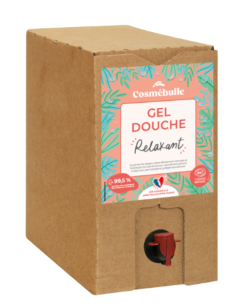 Cosmébulle -- Gel douche relaxant (bib) Vrac - 10 Kg