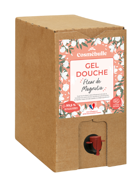 Cosmébulle -- Gel douche fleur de magnolia (bib) Vrac - 10 Kg