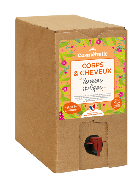 Cosmébulle -- Corps & cheveux verveine exotique Vrac - 10 Kg