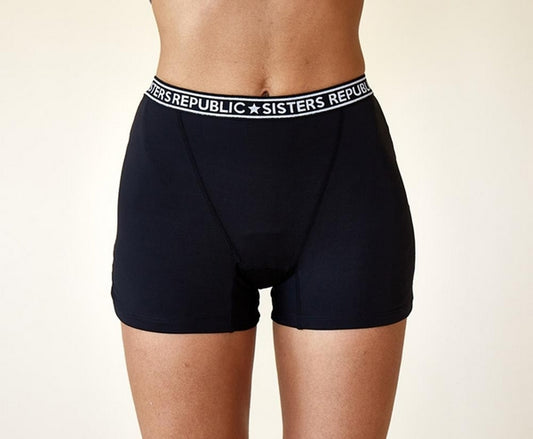 Sisters Republic -- Boxer menstruel adulte ginger (absorption super) - Taille M
