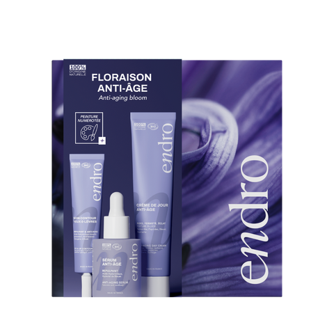 Endro -- Pré-commandes Noël Coffret Floraison Anti Age bio