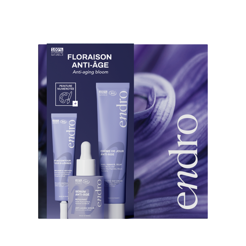 Endro -- Pré-commandes Noël Coffret Floraison Anti Age bio