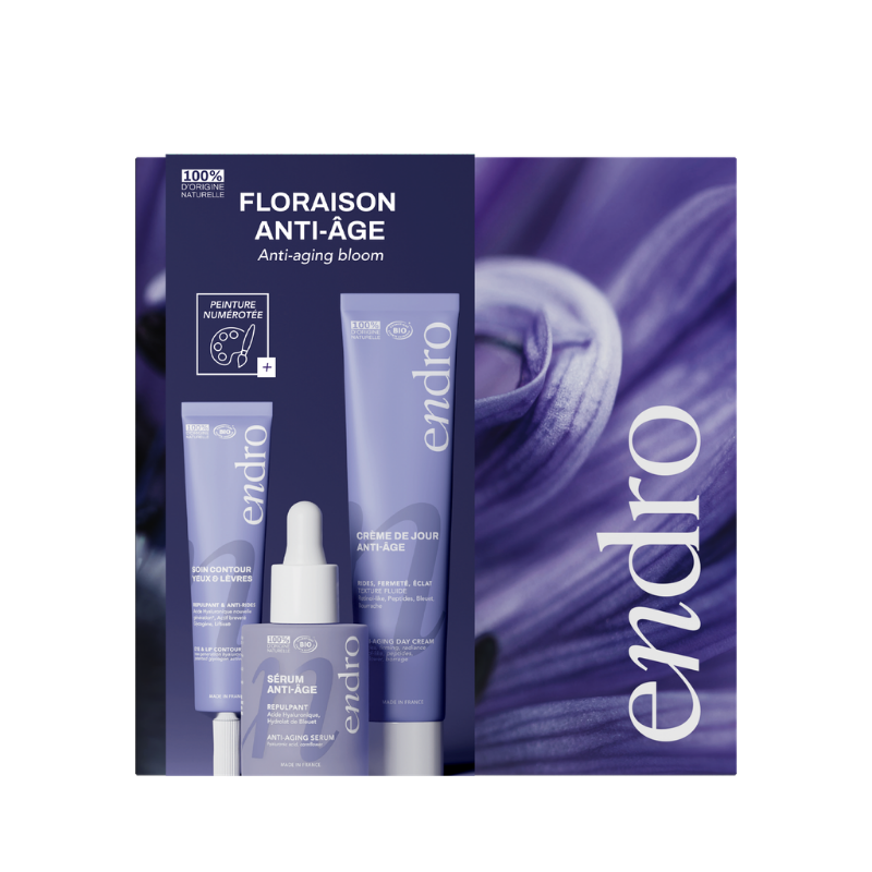 Endro -- Coffret Floraison Anti Age bio