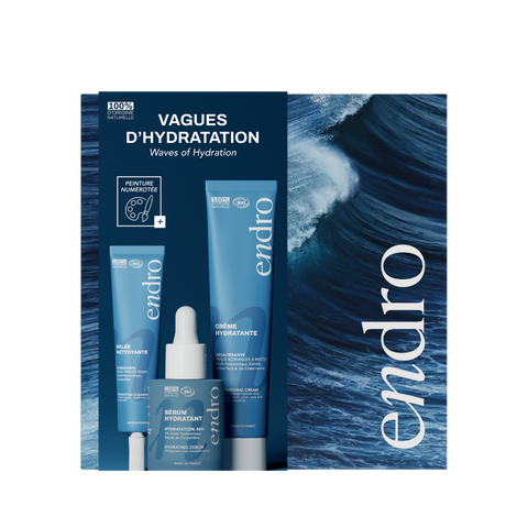 Endro -- Pré-commandes Noël Coffet Vague d'Hydratation bio - 100 mL
