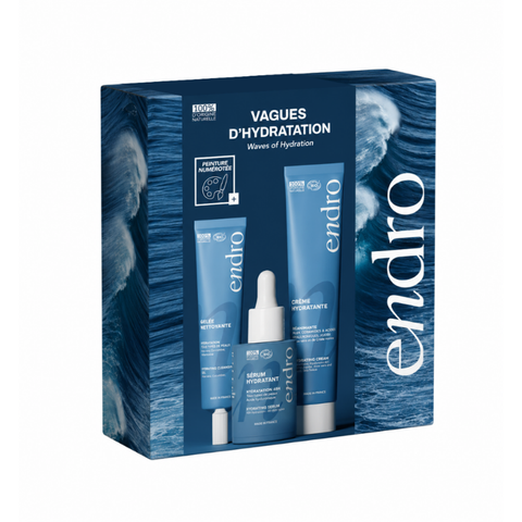Endro -- Pré-commandes Noël Coffet Vague d'Hydratation bio - 100 mL
