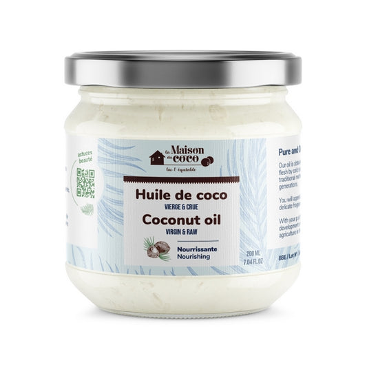 La Maison Du Coco -- Huile de coco crue cosmétique (cosmos équitable) (origine Philippines)