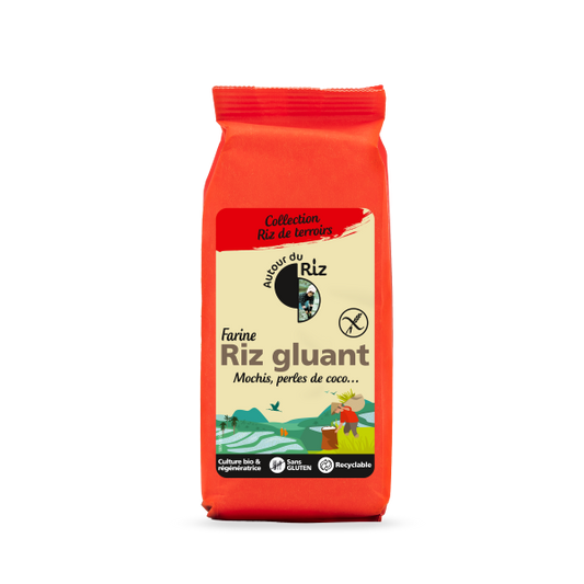 Autour Du Riz -- Farine de riz gluant bio - 350 g