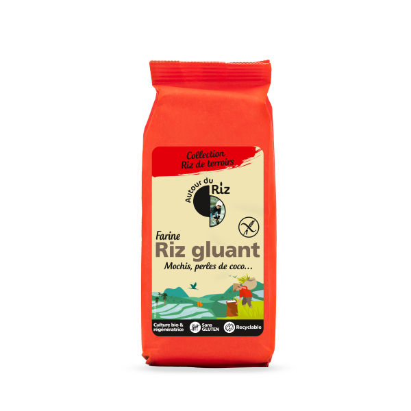 Autour Du Riz -- Farine de riz gluant bio - 350 g