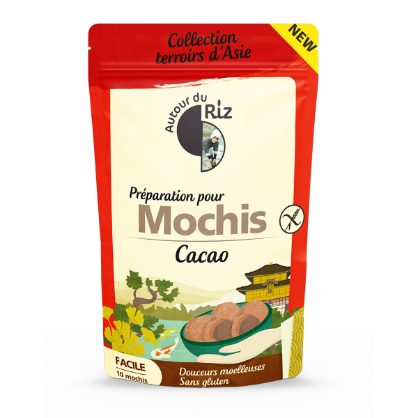 Autour Du Riz -- Préparation pour mochi cacao bio - 200 g