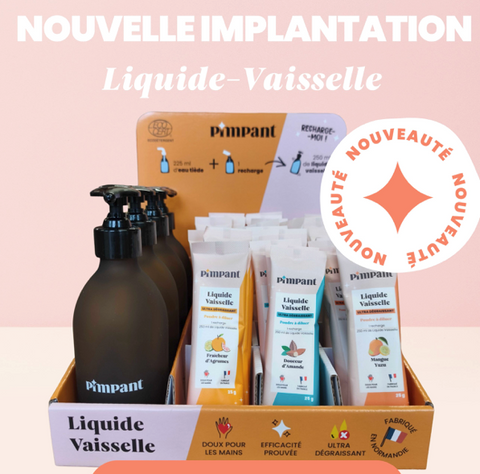 Pimpant -- Pack implantation liquide vaisselle Pimpant