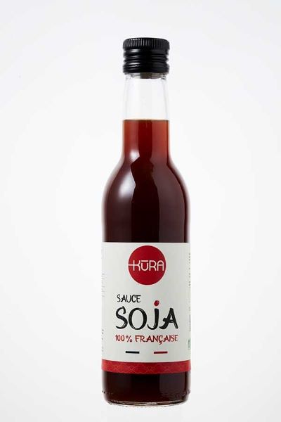 Kura -- Sauce soja salée 100% française bio - 375ml