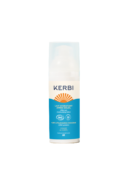 Kerbi -- Lait après soleil (hydrate et prolonge le bronzage) - 50 g