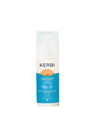 Kerbi -- Lait après soleil (hydrate et prolonge le bronzage) - 50 g