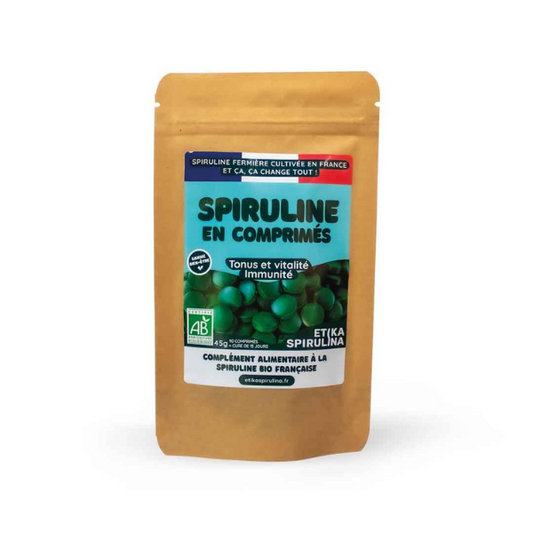 Etika Spirulina -- Spiruline bio en comprimés (origine France) - 45 g